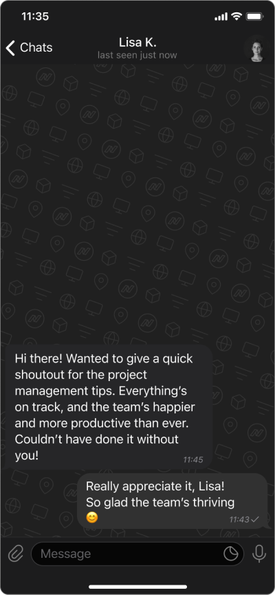 Client conversation 5